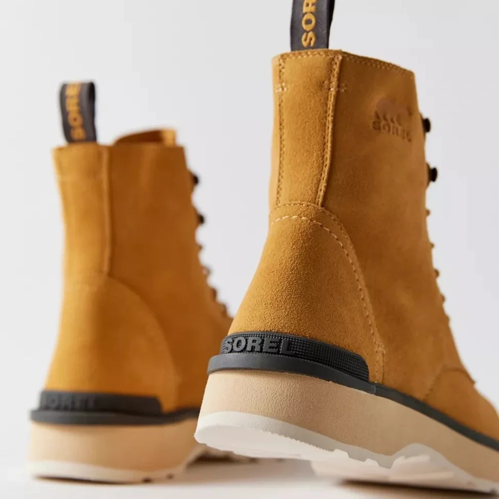 SOREL HI LINE LACE BOOTS GEO YELLOW JET